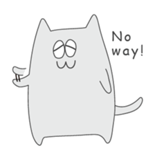 one way love (English) sticker #10045857