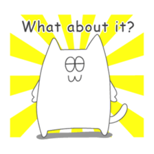 one way love (English) sticker #10045867