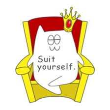 one way love (English) sticker #10045870