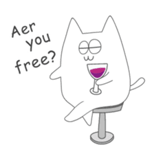 one way love (English) sticker #10045875