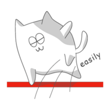 one way love (English) sticker #10045878