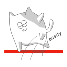 one way love (English) sticker #10045878