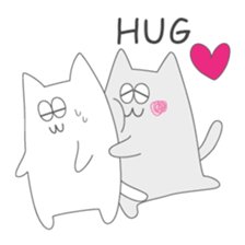 one way love (English) sticker #10045883