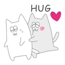 one way love (English) sticker #10045883