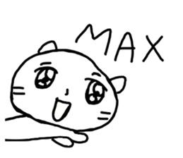 Spooky Cat sticker #10045897