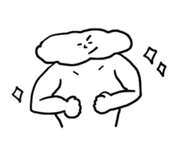 Big head is bread sticker #10046035