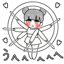 idol otaku-chan 3 -white- sticker #10046130