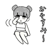 idol otaku-chan 3 -white- sticker #10046141