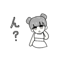 idol otaku-chan 3 -white- sticker #10046157