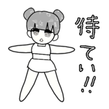 idol otaku-chan 3 -white- sticker #10046161