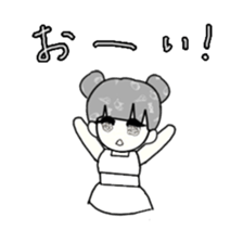 idol otaku-chan 3 -white- sticker #10046164