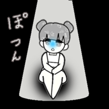 idol otaku-chan 3 -white- sticker #10046167