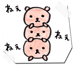 Rakugaki Bears sticker #10046477