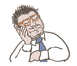 Word of the boss sticker #10046594