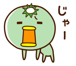 Kappa of the Iwate Japan dialect, 4th. sticker #10046614