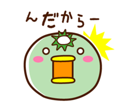 Kappa of the Iwate Japan dialect, 4th. sticker #10046620