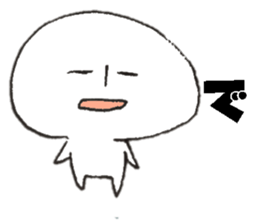 Persons' white excuse 2 sticker #10046734