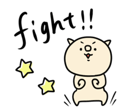 It is simple by an honorific carefully 6 sticker #10046918