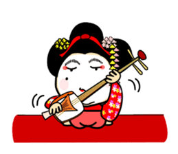 MAIKO Person in KYOTO sticker #10046968