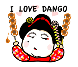 MAIKO Person in KYOTO sticker #10046971