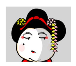 MAIKO Person in KYOTO sticker #10046983