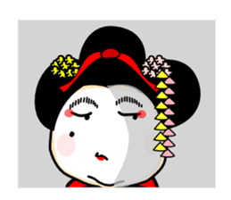 MAIKO Person in KYOTO sticker #10046983
