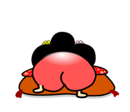 MAIKO Person in KYOTO sticker #10046986