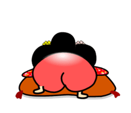 MAIKO Person in KYOTO sticker #10046986