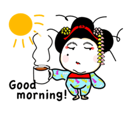 MAIKO Person in KYOTO sticker #10047000