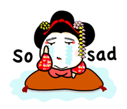 MAIKO Person in KYOTO sticker #10047003