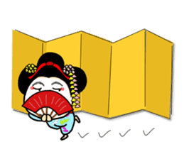 MAIKO Person in KYOTO sticker #10047004