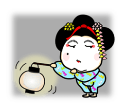 MAIKO Person in KYOTO sticker #10047007