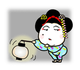 MAIKO Person in KYOTO sticker #10047007