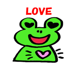 Froggy feelings sticker #10047020