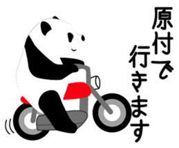 Panda in Kobe 2 sticker #10047168