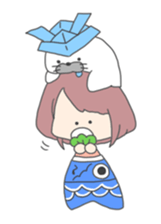 AZARASHI & GIRLS 2 sticker #10047212