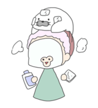 AZARASHI & GIRLS 2 sticker #10047225