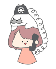 AZARASHI & GIRLS 2 sticker #10047228