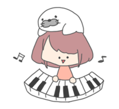 AZARASHI & GIRLS 2 sticker #10047232