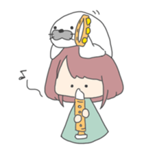 AZARASHI & GIRLS 2 sticker #10047233