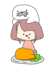 AZARASHI & GIRLS 2 sticker #10047235