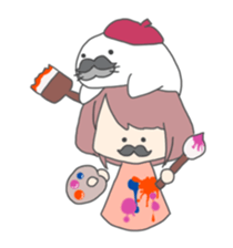 AZARASHI & GIRLS 2 sticker #10047240