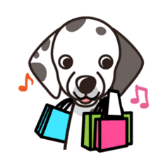iinu - Dalmatian sticker #10047370