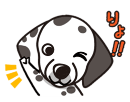 iinu - Dalmatian sticker #10047372