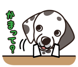 iinu - Dalmatian sticker #10047373