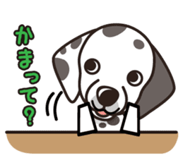 iinu - Dalmatian sticker #10047373
