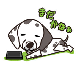 iinu - Dalmatian sticker #10047375