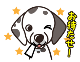 iinu - Dalmatian sticker #10047377