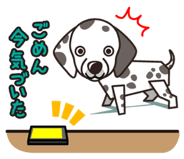 iinu - Dalmatian sticker #10047378