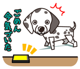 iinu - Dalmatian sticker #10047378